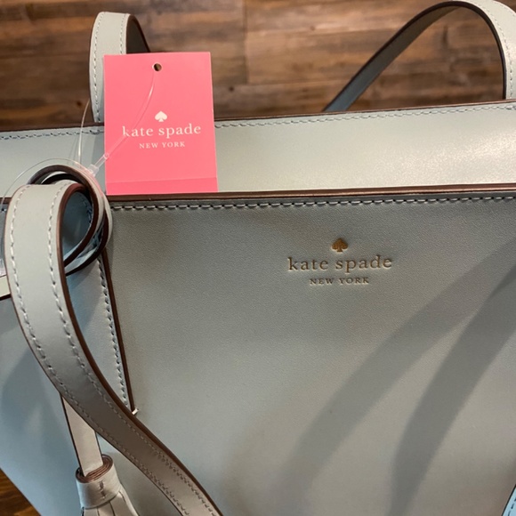 Kate Spade Blue Large Tote Emilia NWT - Picture 3 of 7